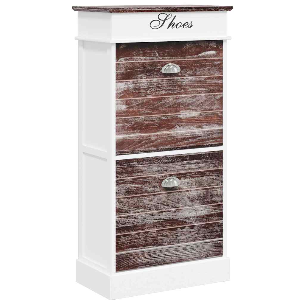 Vidaxl Schuhschrank 50x28x98 cm Paulowniahout Brown