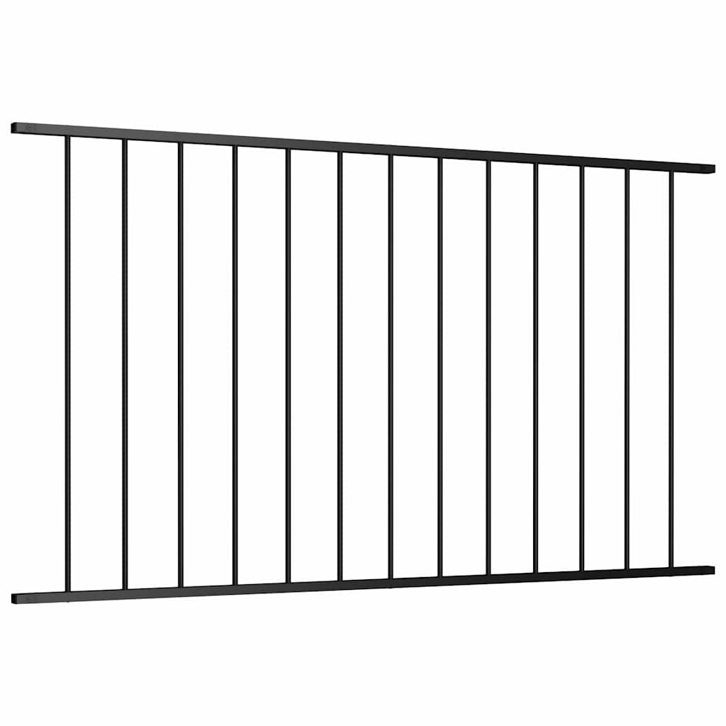 Vidaxl HEK Panel 1,7x1 m Pulver -bewegtes Stahlschwarz
