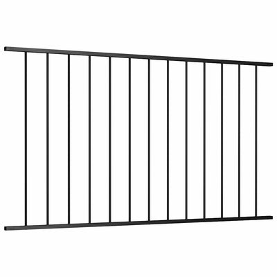 Vidaxl HEK Panel 1,7x1 m Pulver -bewegtes Stahlschwarz