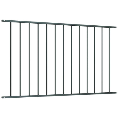Vidaxl HEK Panel 1,7x0,75 M Pulver -Kette -Stahl -Anthrazit