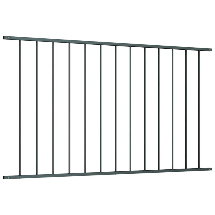 Vidaxl HEK Panel 1,7x0,75 M Pulver -Kette -Stahl -Anthrazit
