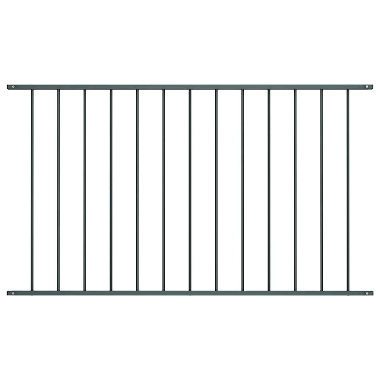 Vidaxl HEK Panel 1,7x1 M Pulver -Kette -Stahl -Anthrazit