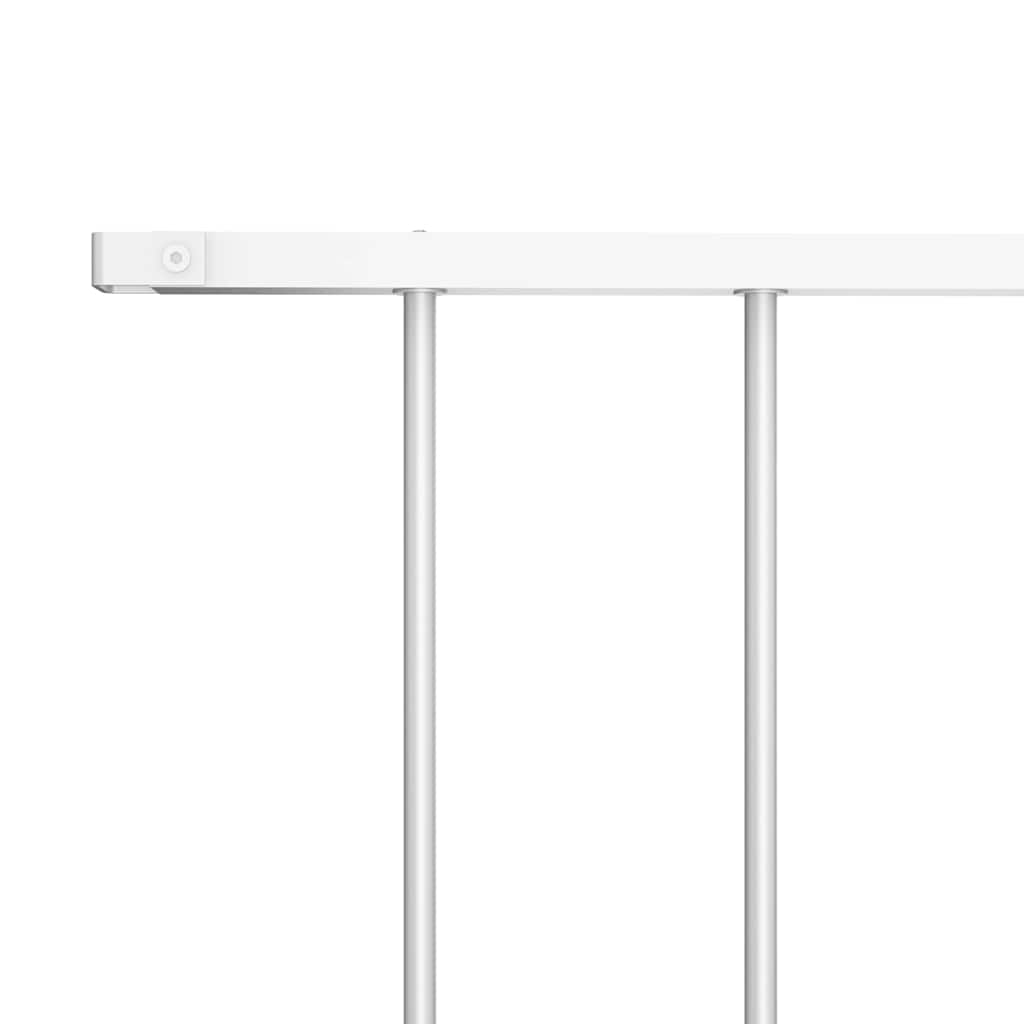 Vidaxl HEK Panel 1,7x0,75 M Pulver -Kette -Stahlweiß