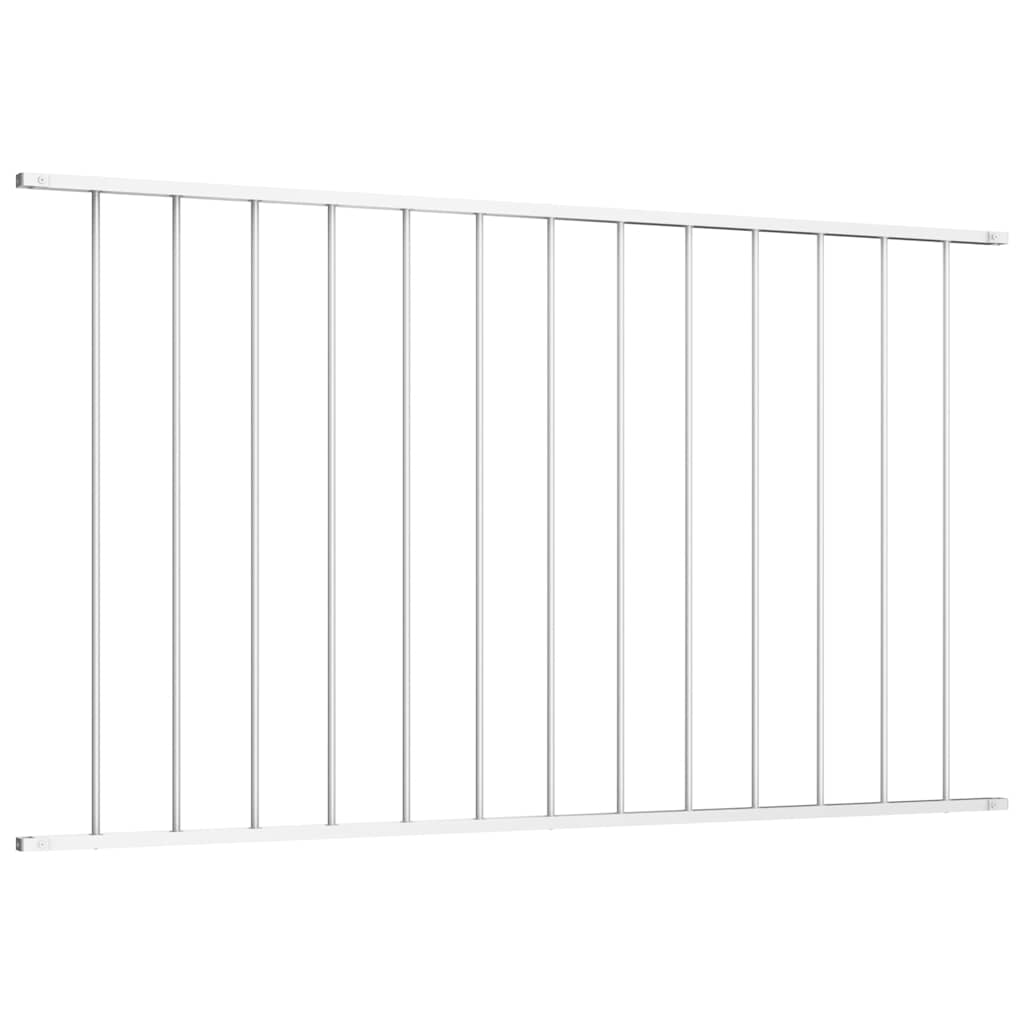 Vidaxl HEK Panel 1,7x1 m Pulver -bewegtem Stahlweiß