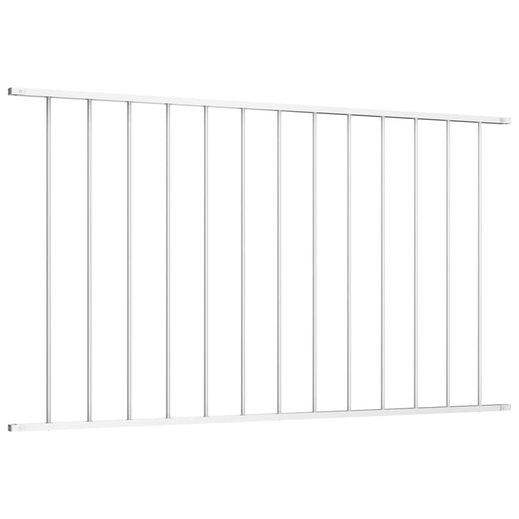 Vidaxl HEK Panel 1,7x1,25 m Pulver -Kette -Stahlweiß