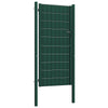 Vidaxl -Port 100x204 cm PVC und Stahlgrün