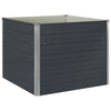 VIDAXL -Pflanzer vermehrte 100x100x77cm verzinkter Stahl -Anthrazit