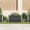 VIDAXL -Pflanzer vermehrte 100x40x45 cm verzinkter Stahl -Anthrazit