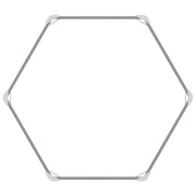 VIDAXL -Pflanzer erhoben 129x129x77cm verzinkter Stahl -Anthrazit - afbeelding 3