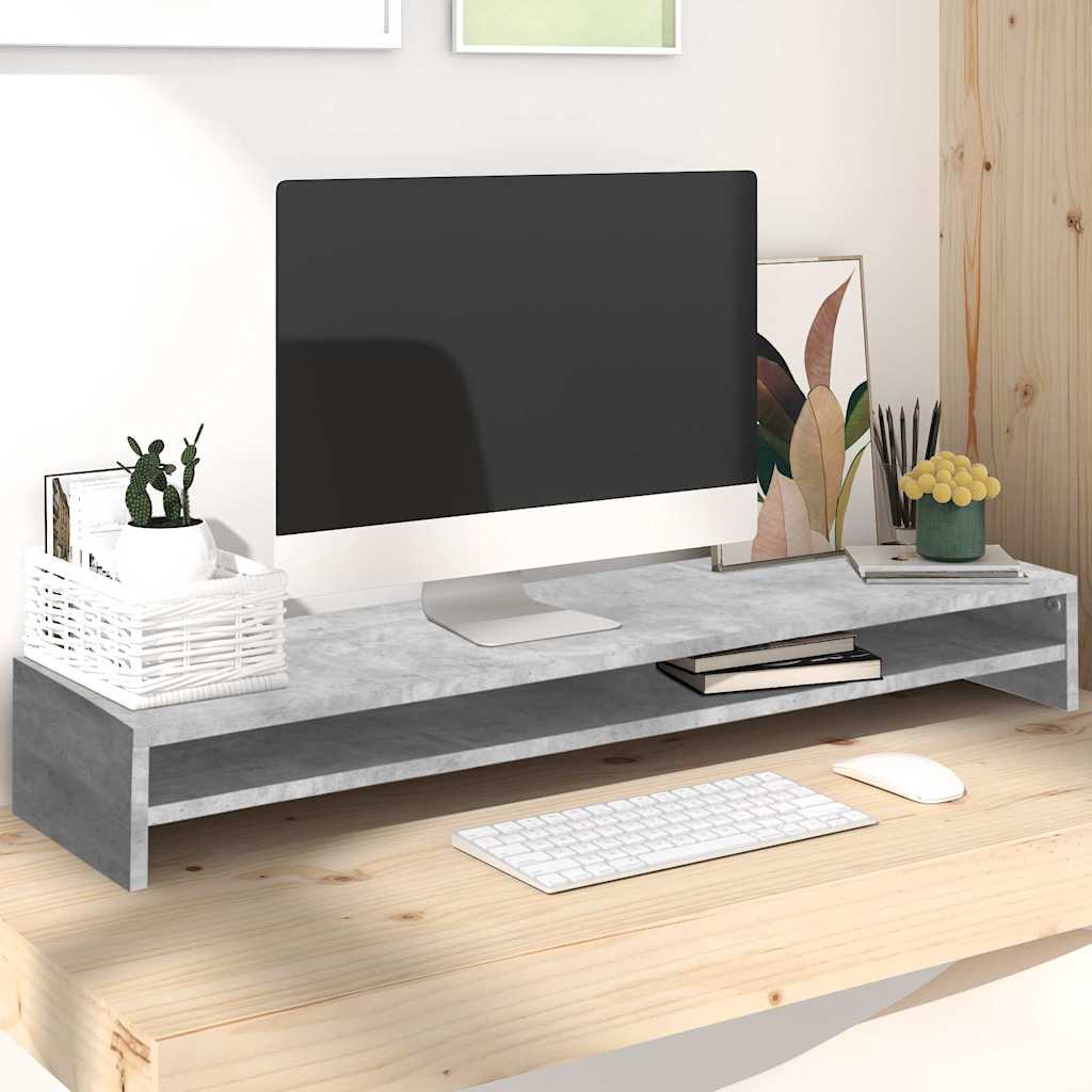 Vidaxl Monitor Standard 100x24x13 cm verarbeiteter Holzbetonpreis