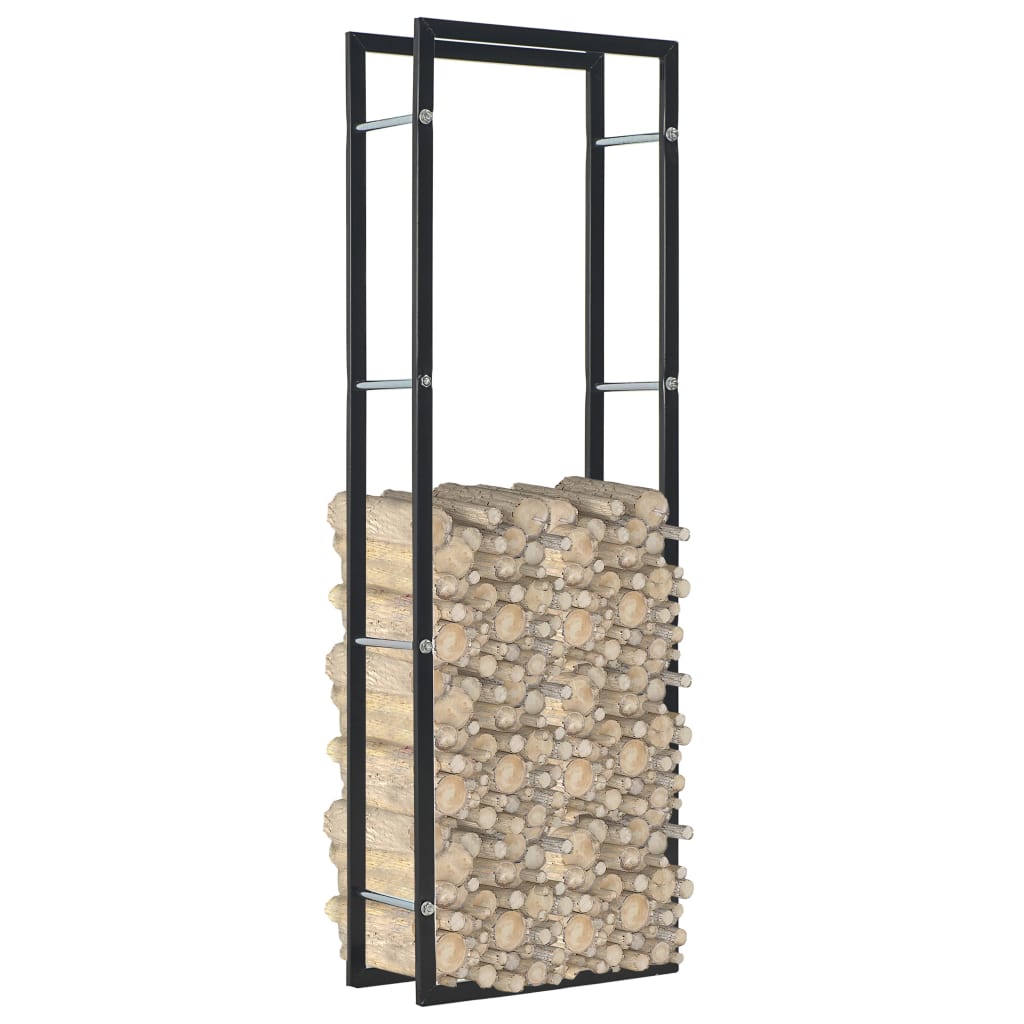 Vidaxl Kamin 50x20x150 cm Stahlschwarz