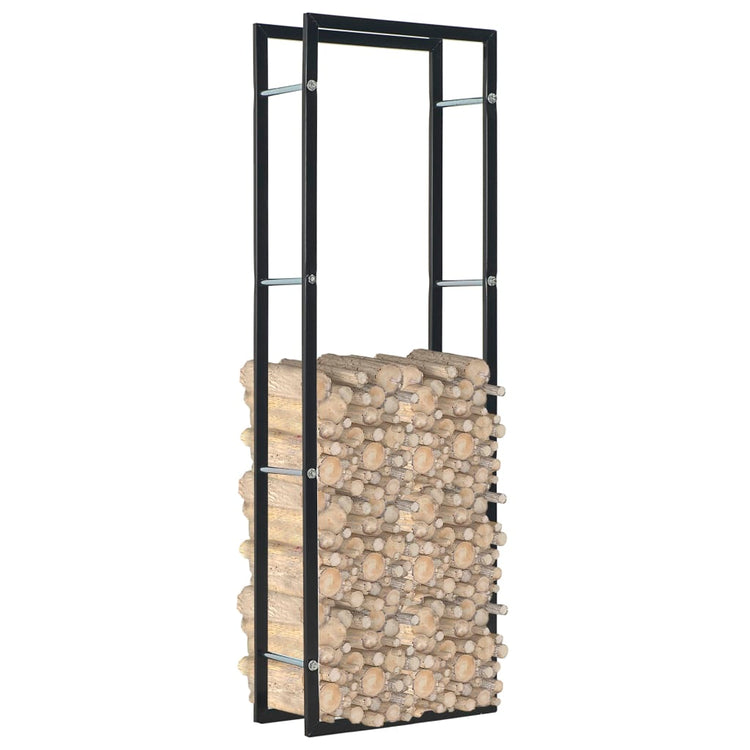 Vidaxl Kamin 50x20x150 cm Stahlschwarz