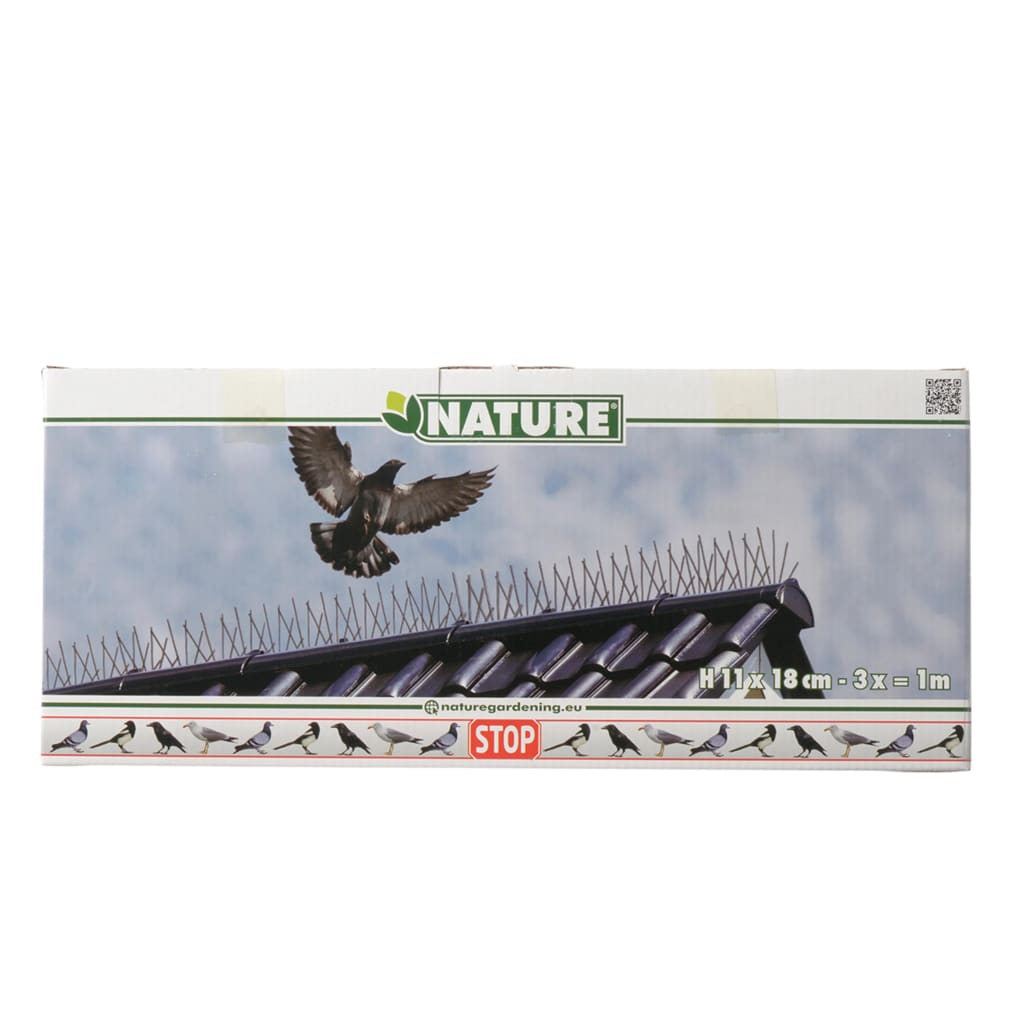 Natur Natur 6 St Anti-Bird Pins 32x11x18 cm
