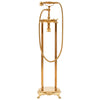 Vidaxl Badewanne Kran abgelöst 99,5 cm Edelstahl Gold gefärbt