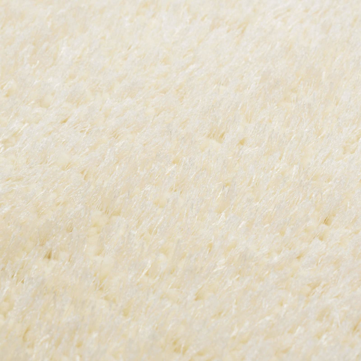 Vidaxl Shaggy-Teppich Creme 120 x 160 cm Polyethylen