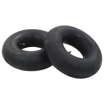 VIDAXL-Schubkarrow-Reifen 2 PCs 15x6.00-6 Gummi