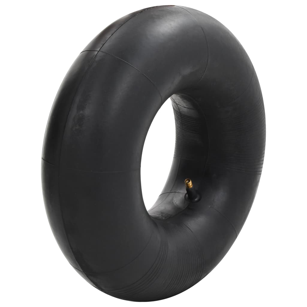 VIDAXL-Schubkarrow-Reifen 2 PCs 15x6.00-6 Gummi