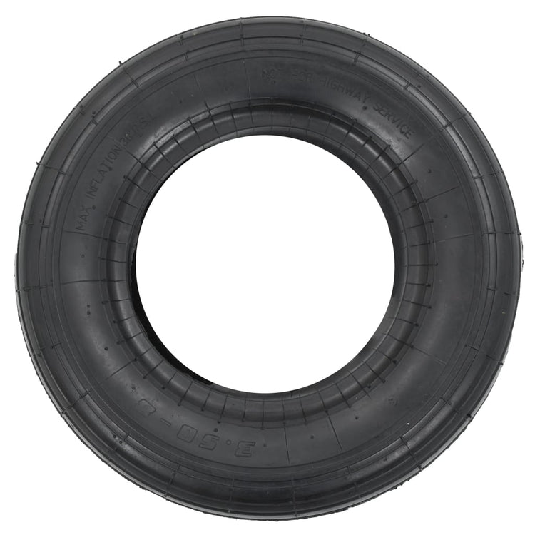 Vidaxl-Schubkarrenreifen 3.50-8 4PR Gummi