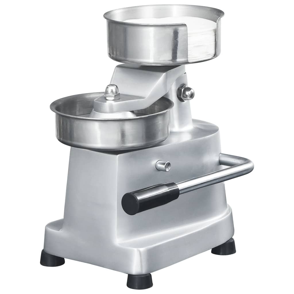 Vidaxl Hamburger Pressautomat mit 500 Partitionen 13 cm Aluminium
