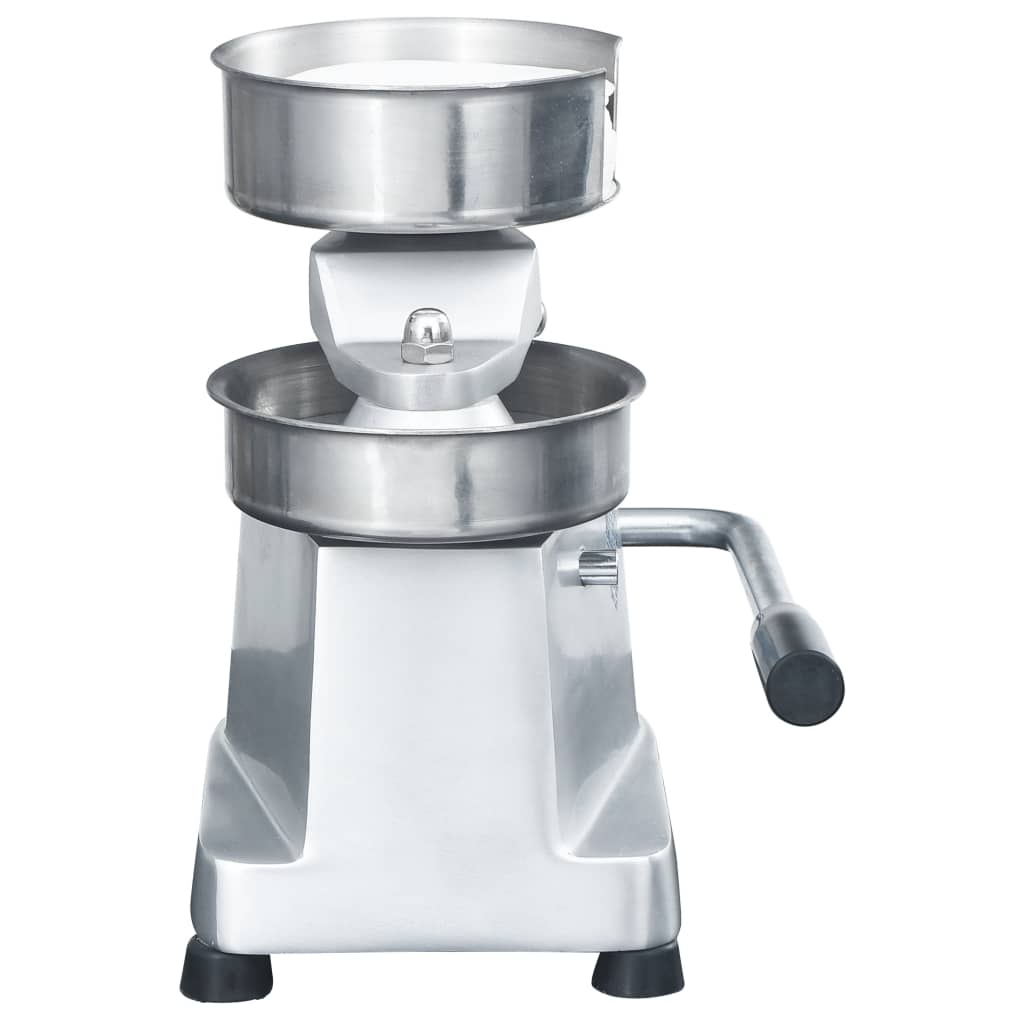 Vidaxl Hamburger Pressautomat mit 500 Partitionen 13 cm Aluminium