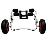 VIDAXL KAYAKTROLLEY 2 ST ALUMINUM - afbeelding 3
