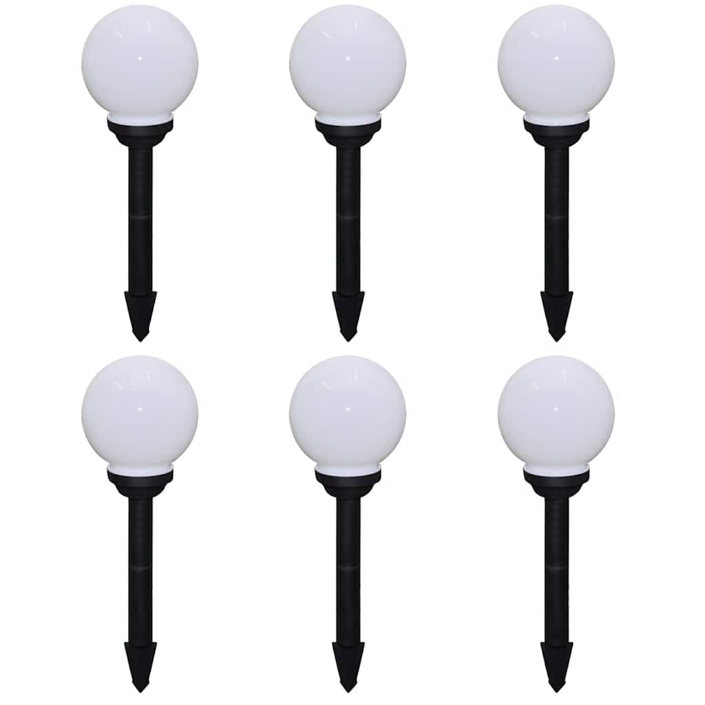 Vidaxl Gartenpfadlampen 6 STs mit Bodennadel LED 20 cm