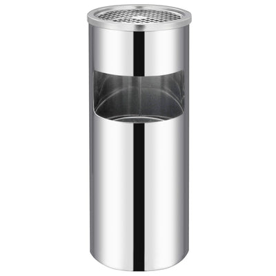 Vidaxl Aschenbecher Trash Hotel 30 l Edelstahl