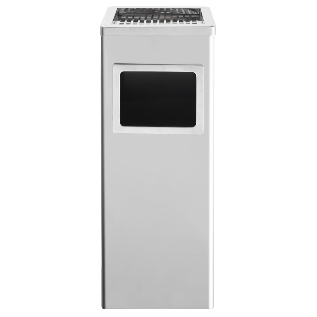 Vidaxl Aschenbecher Trash Hotel 36 L Edelstahl