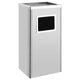 Vidaxl Aschenbecher Trash Hotel 45 L Edelstahl