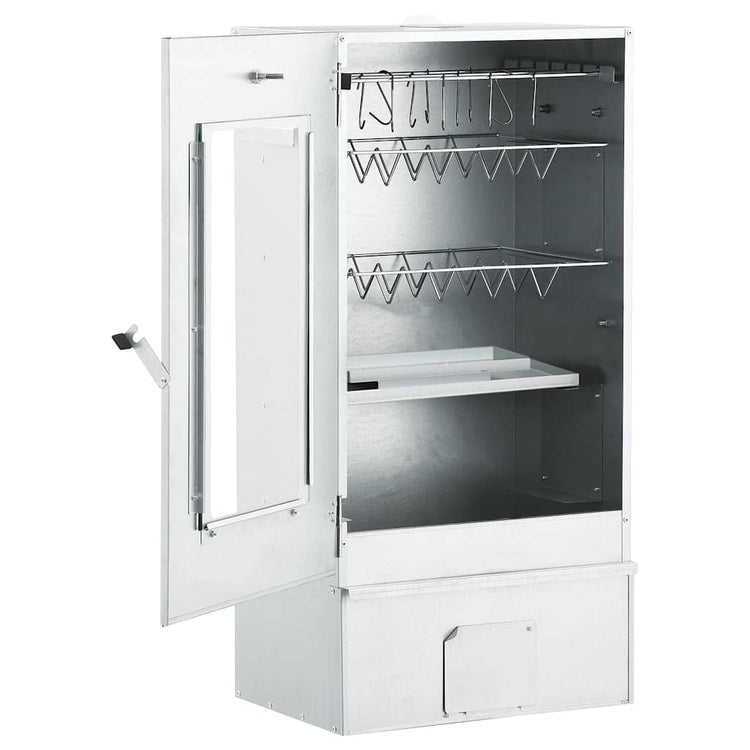 VIDAXL BBQ Rauchofen mit 1 kg Holzchips 44,5 x 29 x 83 cm