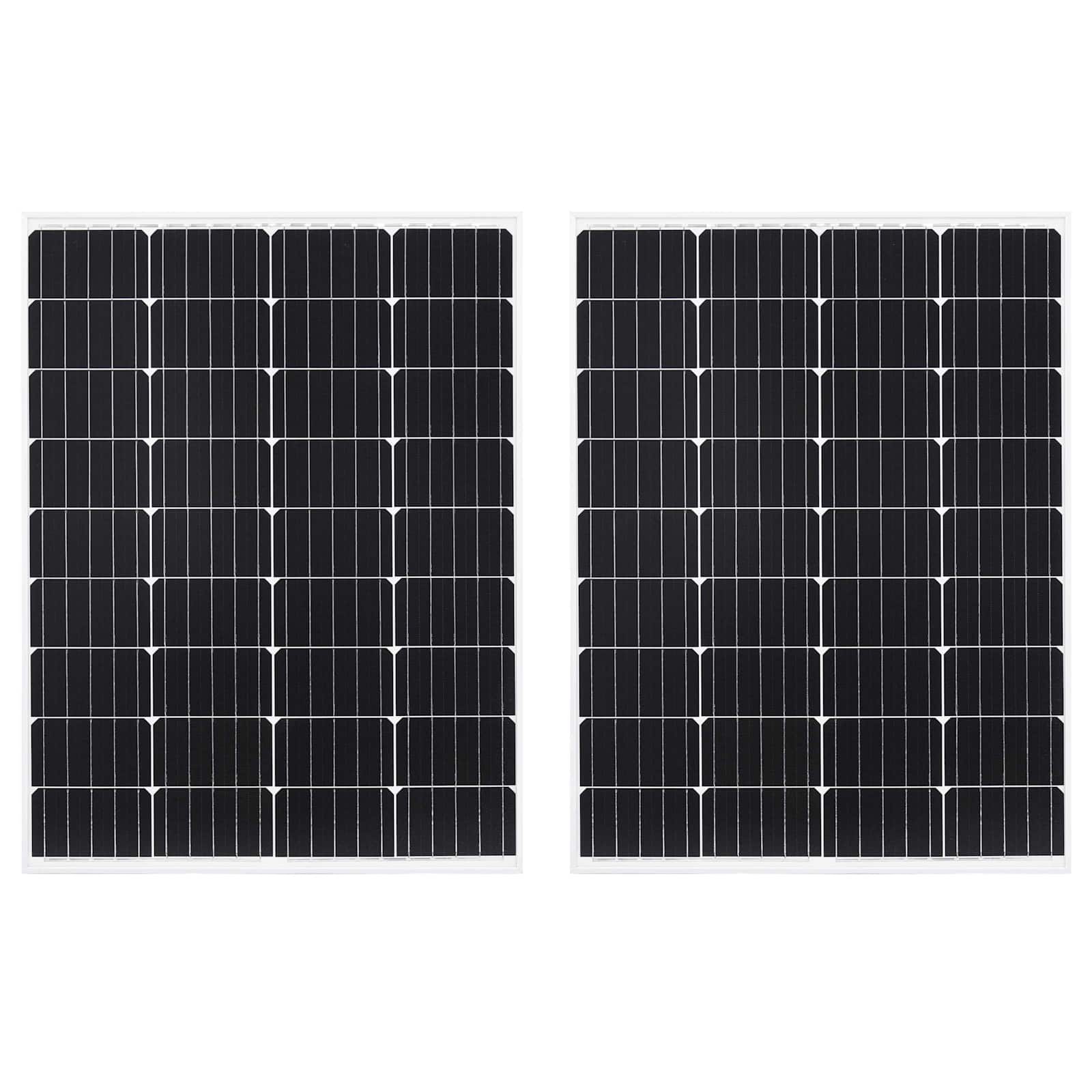 VidaXL Solarmodule Aluminium