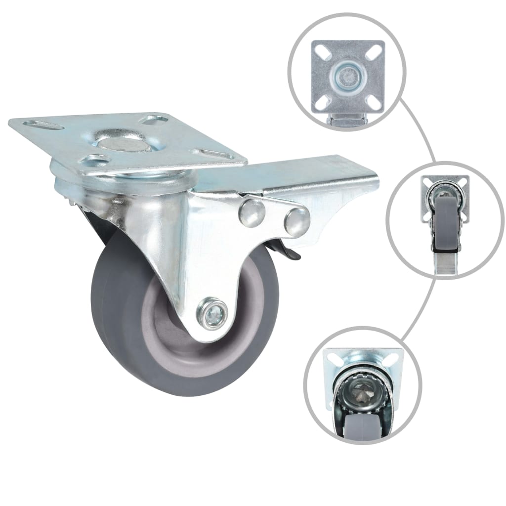 Vidaxxl 16 Stück Lenkräder 50 mm