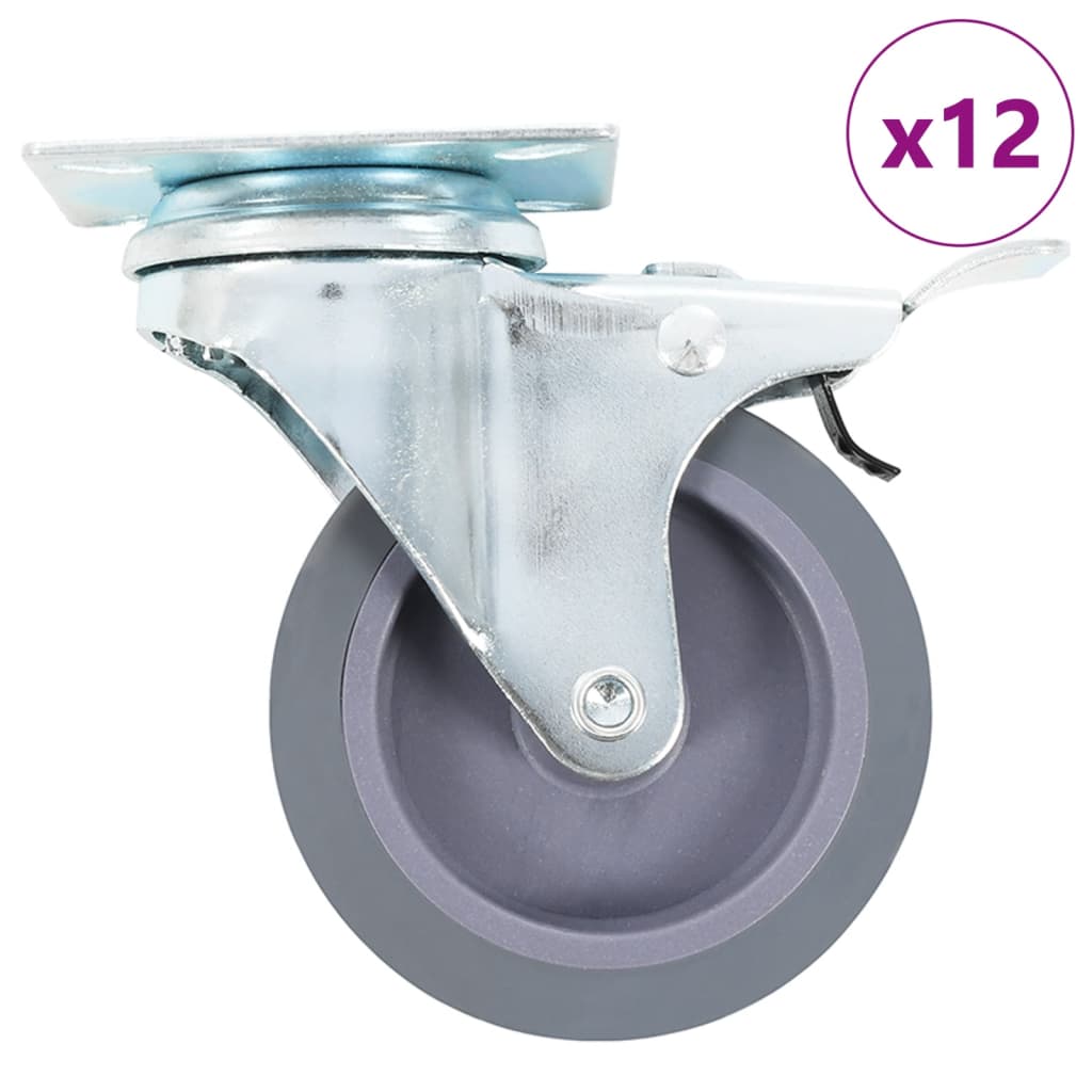 Vidaxxl 12 Stück Lenkräder 75 mm