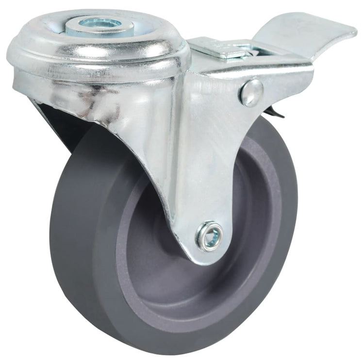 VIDAXL 32 ST Schwenkräder mit Bolzenlöchern 75 mm