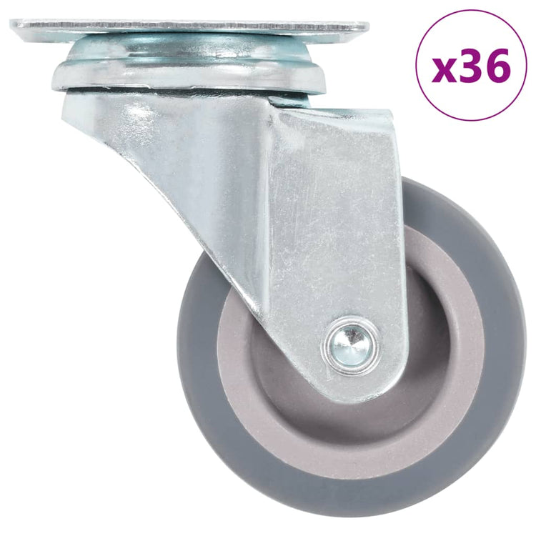 VIDAXL 36 ST Schwenkräder 50 mm