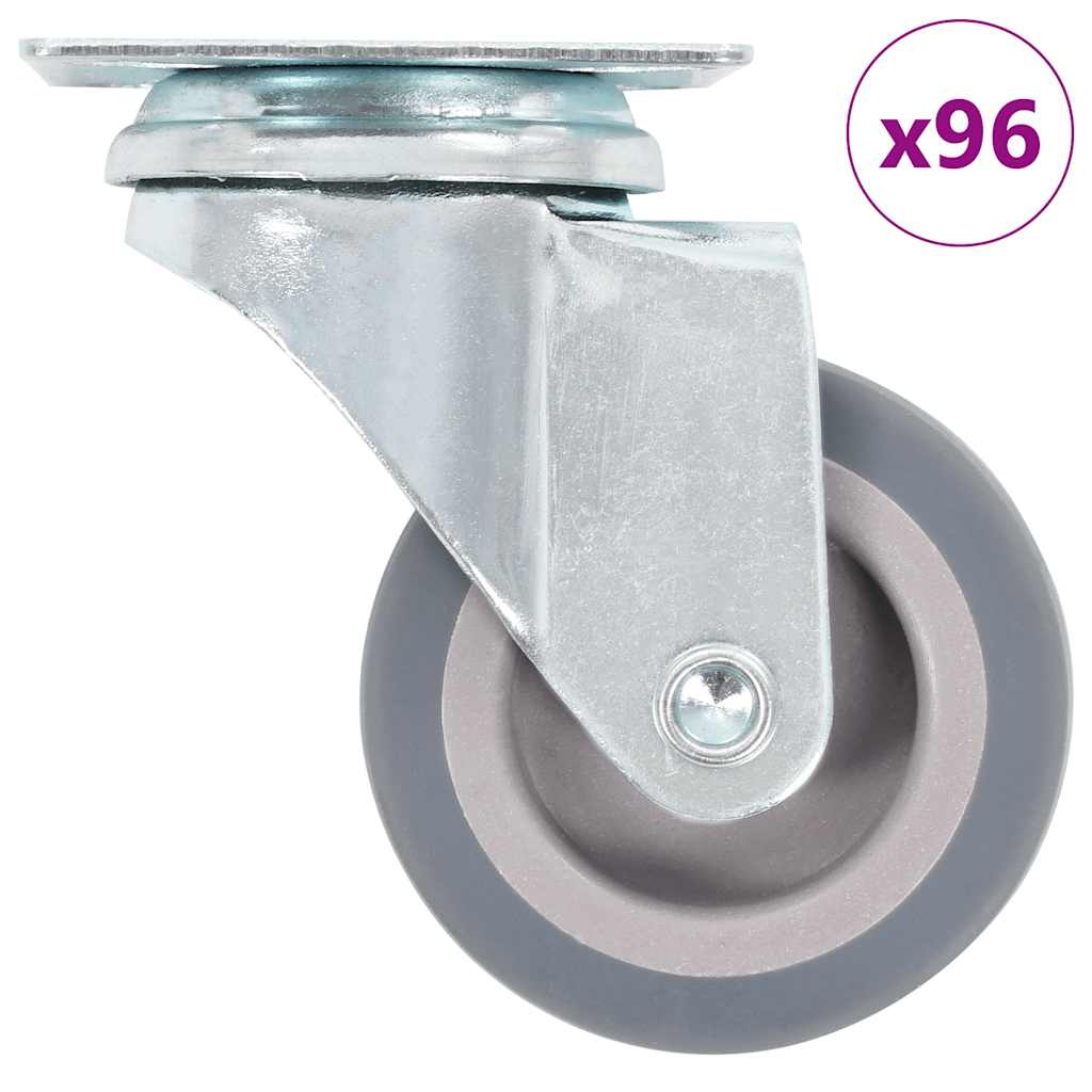 VIDAXL 96 ST Schwenkräder 50 mm