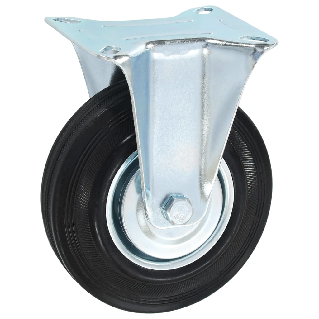 VIDAXL 24 ST Räder 125 mm festgelegt