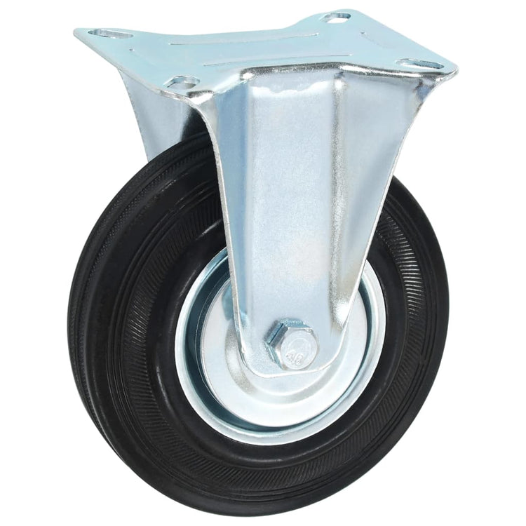 VIDAXL 24 ST Räder 125 mm festgelegt
