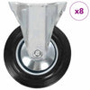 Vidaxl 8 Stück Räder fest 160 mm