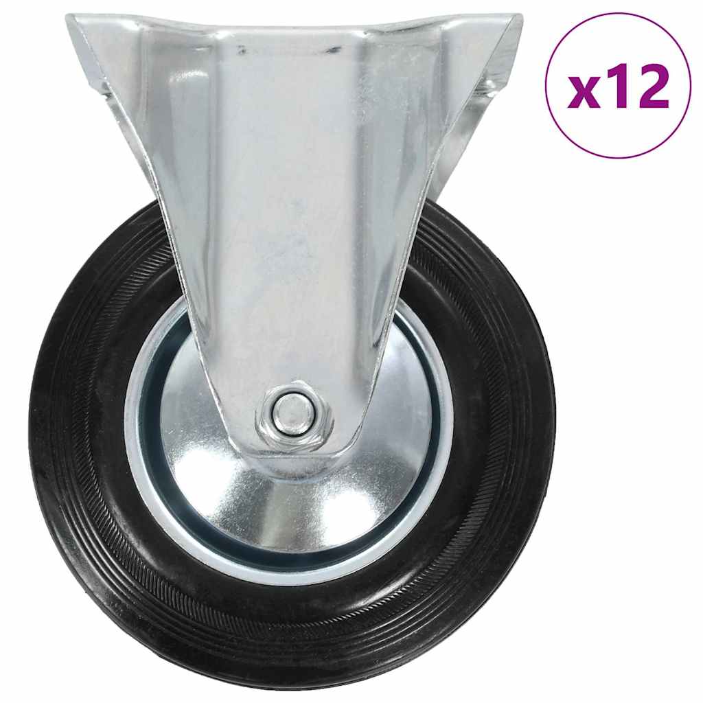 Vidaxx 12 Stück Räder fest 160 mm