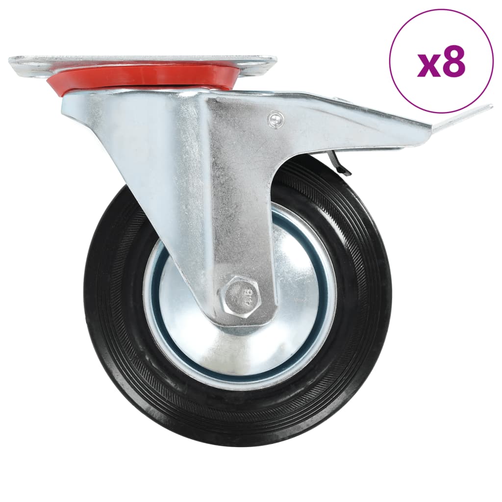 Vidaxxl 8 Stück Lenkräder 160 mm