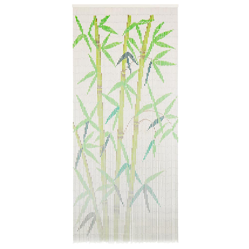 Vidaxl Fly Vorhang 90x200 cm Bambus