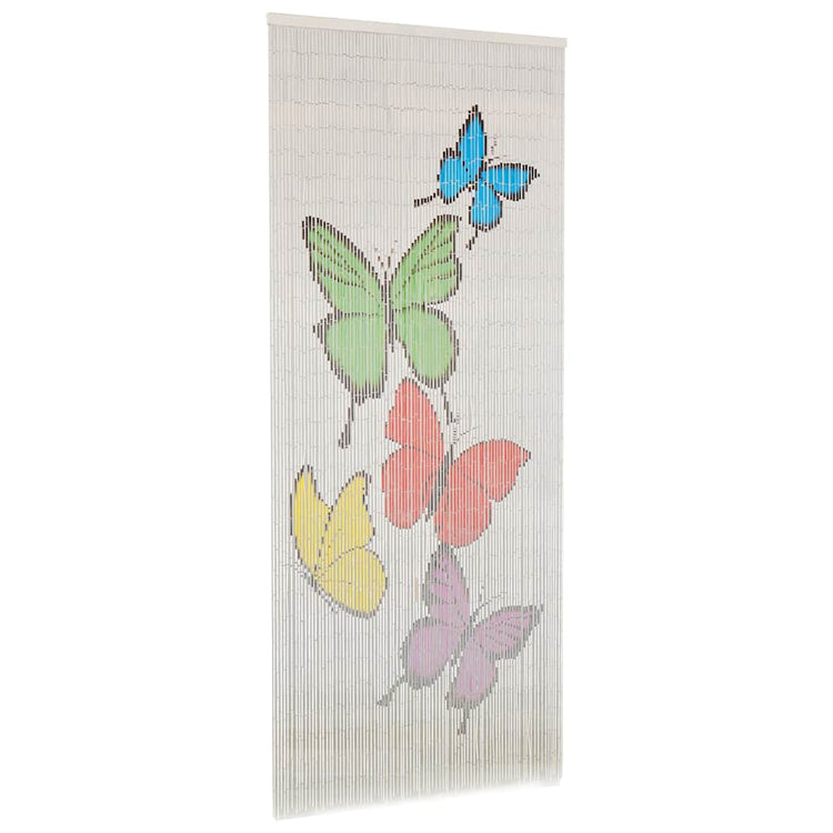 Vidaxl Fly Vorhang 90x200 cm Bambus