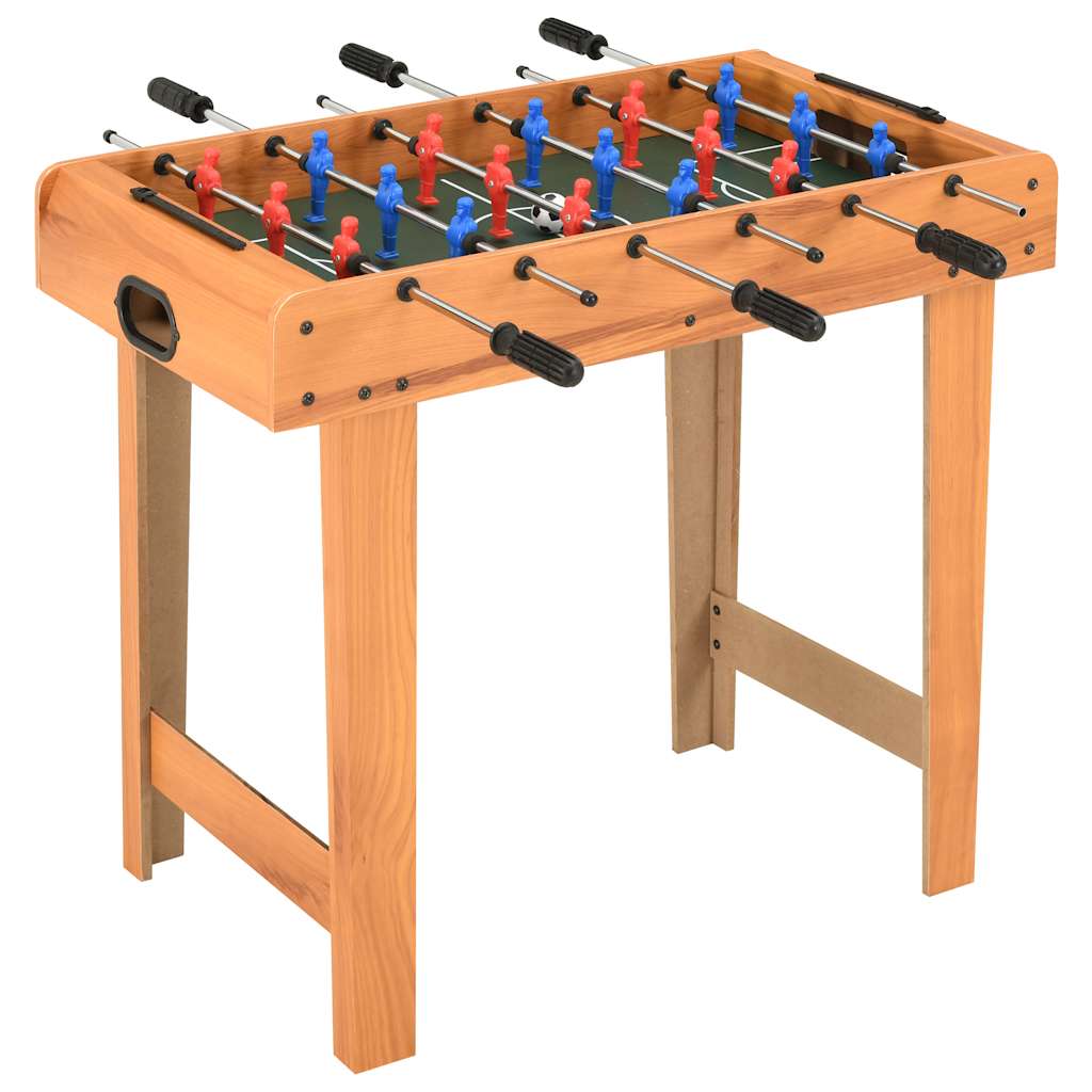 Vidaxl Football Table Mini 69x37x62 cm Ahorn
