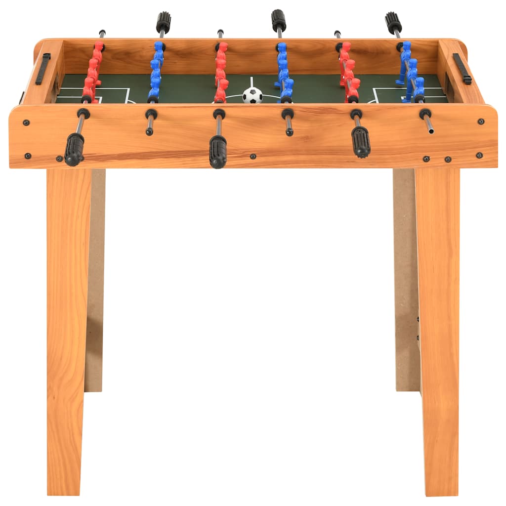 Vidaxl Football Table Mini 69x37x62 cm Ahorn