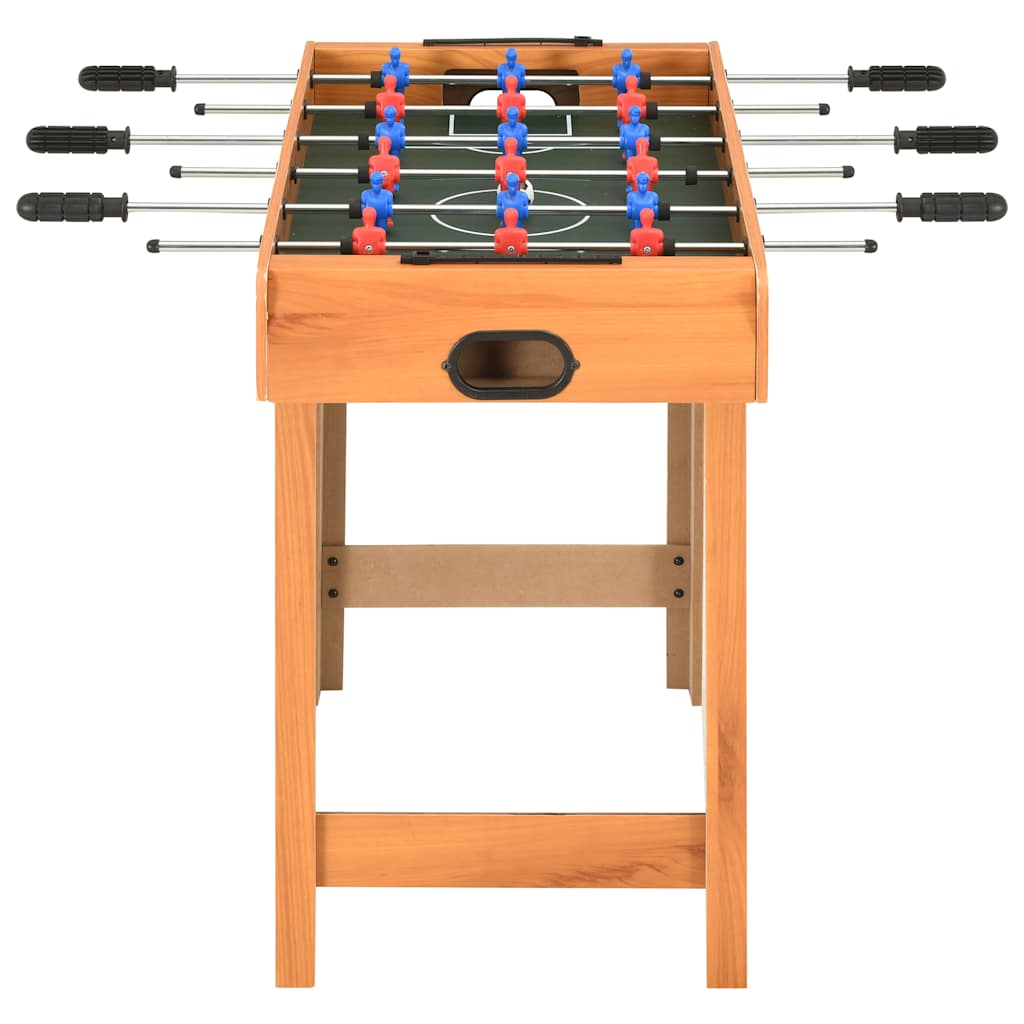 Vidaxl Football Table Mini 69x37x62 cm Ahorn