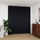 Vidaxl -Vorhang mit Haken 290x245 cm schwarz