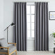 VIDAXL -Vorhänge Blackout mit Haken 2 ST 140x175 cm Grau