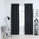 VIDAXL -Vorhänge Blackout mit Haken 2 ST 140x245 cm Anthrazit