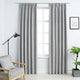 VIDAXL -Vorhänge Blackout mit Haken 2 PCs 140x225 cm grau